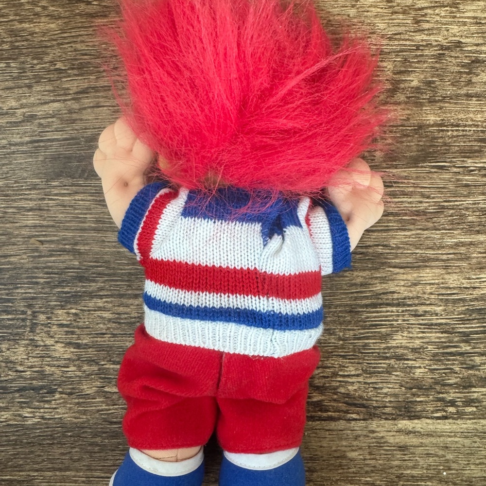 Vintage Troll New York giants troll doll plush 10” collectible nfl - Picture 2 of 4